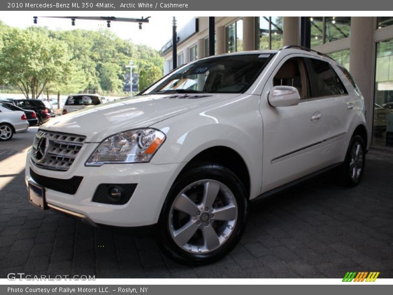 Arctic White / Cashmere 2010 Mercedes-Benz ML 350 4Matic