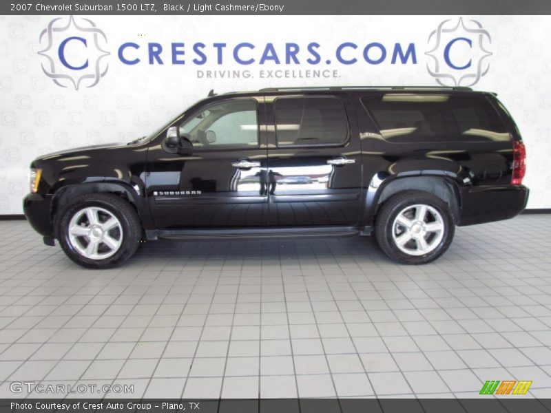 Black / Light Cashmere/Ebony 2007 Chevrolet Suburban 1500 LTZ
