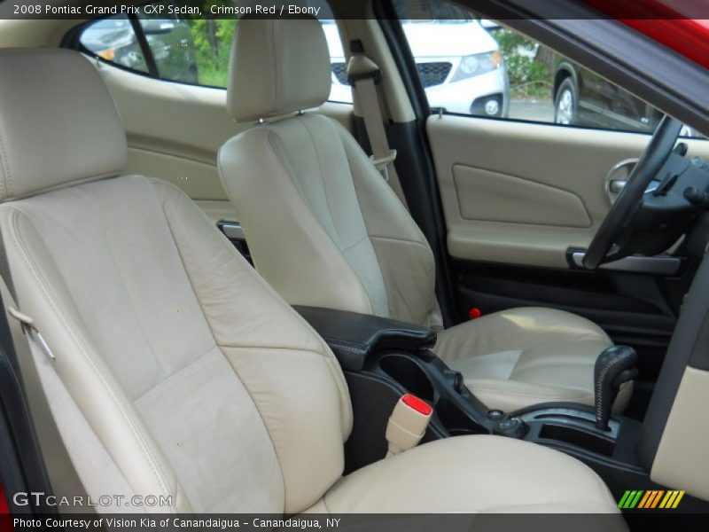 Crimson Red / Ebony 2008 Pontiac Grand Prix GXP Sedan