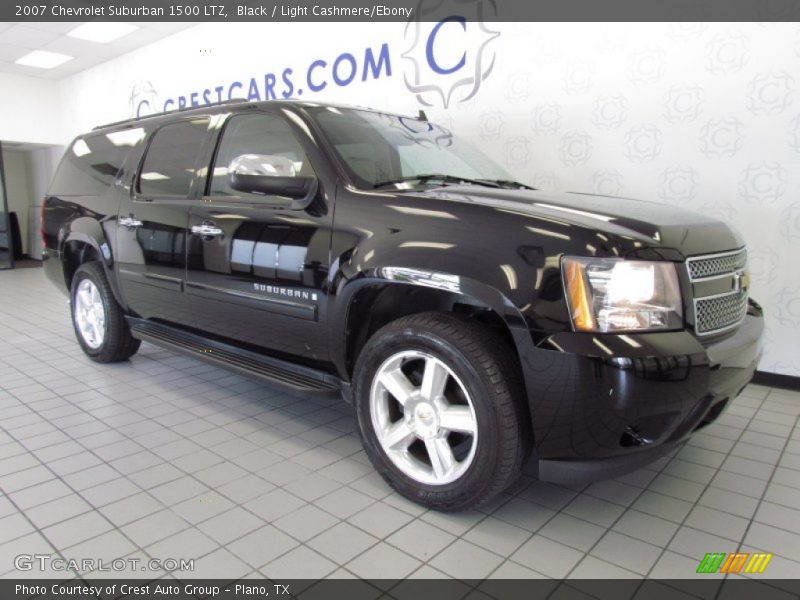 Black / Light Cashmere/Ebony 2007 Chevrolet Suburban 1500 LTZ