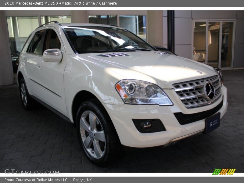 Arctic White / Cashmere 2010 Mercedes-Benz ML 350 4Matic