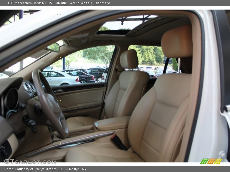 Arctic White / Cashmere 2010 Mercedes-Benz ML 350 4Matic
