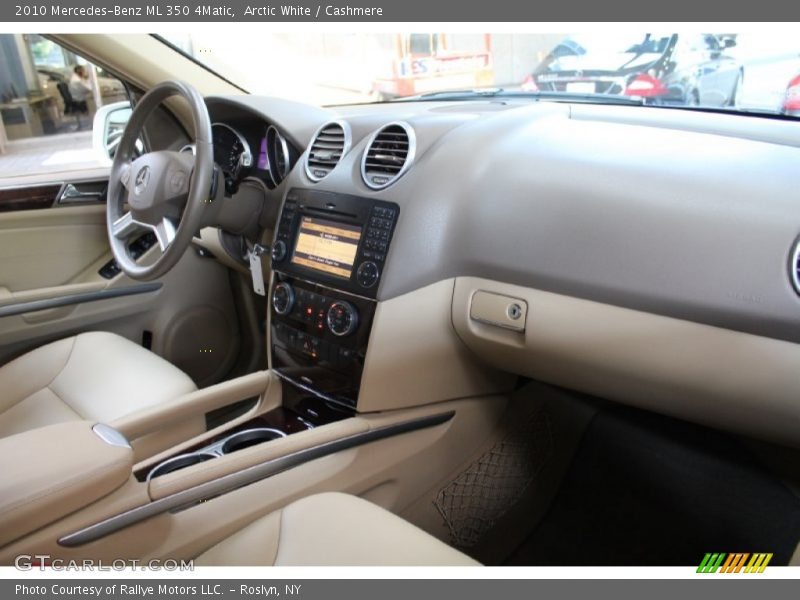 Arctic White / Cashmere 2010 Mercedes-Benz ML 350 4Matic