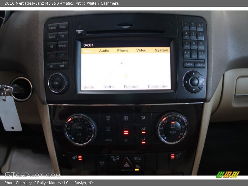Arctic White / Cashmere 2010 Mercedes-Benz ML 350 4Matic