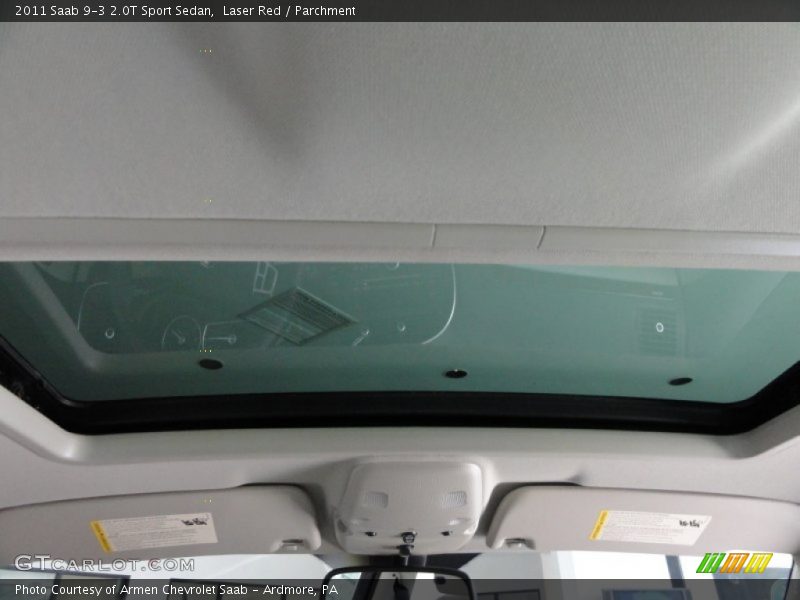 Laser Red / Parchment 2011 Saab 9-3 2.0T Sport Sedan