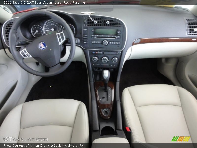 Dashboard of 2011 9-3 2.0T Sport Sedan