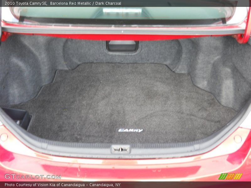 Barcelona Red Metallic / Dark Charcoal 2010 Toyota Camry SE