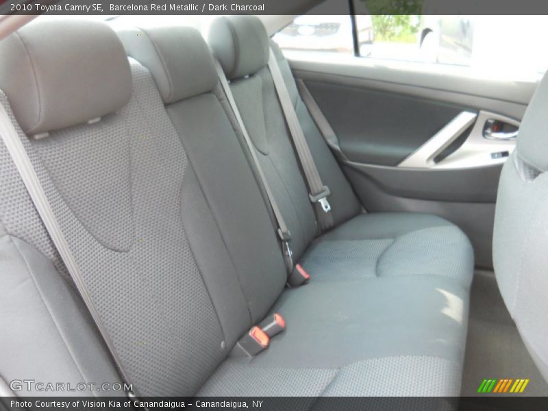 Barcelona Red Metallic / Dark Charcoal 2010 Toyota Camry SE
