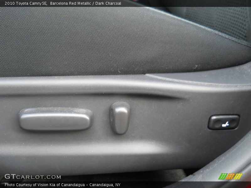 Barcelona Red Metallic / Dark Charcoal 2010 Toyota Camry SE