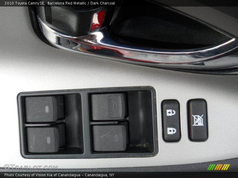 Barcelona Red Metallic / Dark Charcoal 2010 Toyota Camry SE