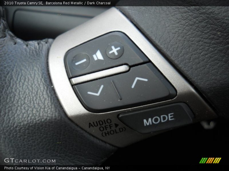 Barcelona Red Metallic / Dark Charcoal 2010 Toyota Camry SE