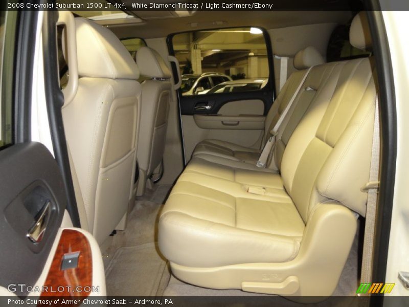 White Diamond Tricoat / Light Cashmere/Ebony 2008 Chevrolet Suburban 1500 LT 4x4