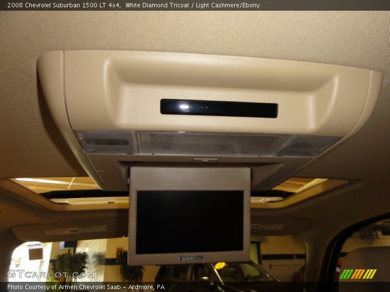 White Diamond Tricoat / Light Cashmere/Ebony 2008 Chevrolet Suburban 1500 LT 4x4
