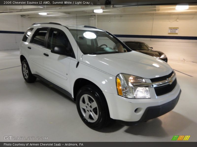 Summit White / Light Gray 2006 Chevrolet Equinox LS AWD