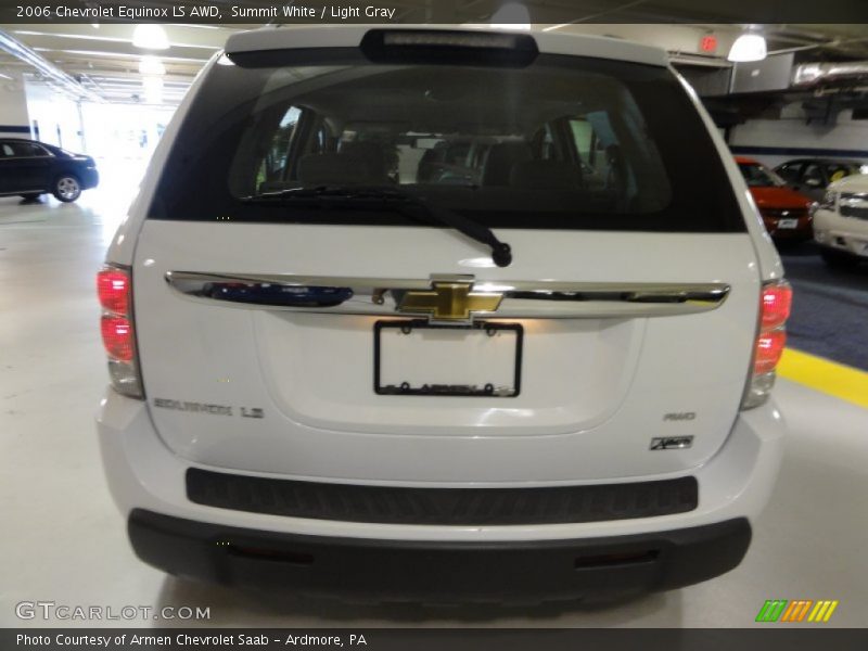 Summit White / Light Gray 2006 Chevrolet Equinox LS AWD