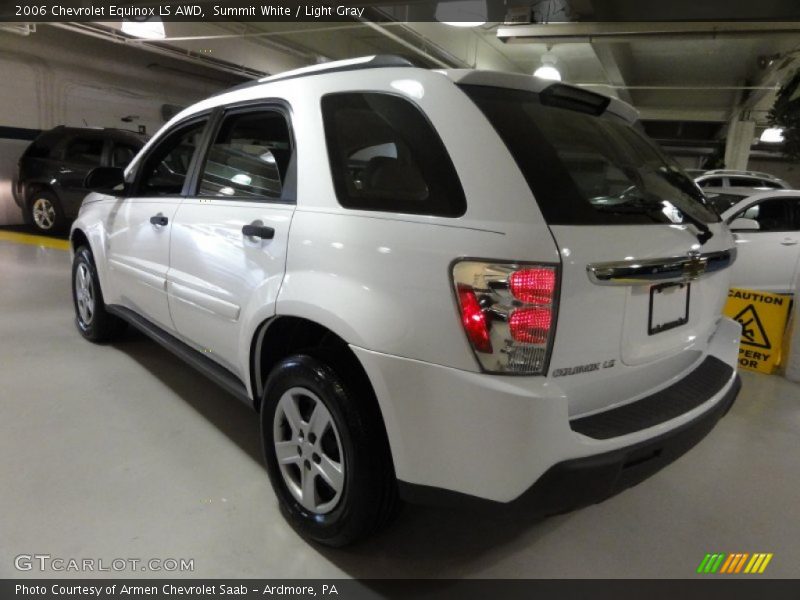 Summit White / Light Gray 2006 Chevrolet Equinox LS AWD
