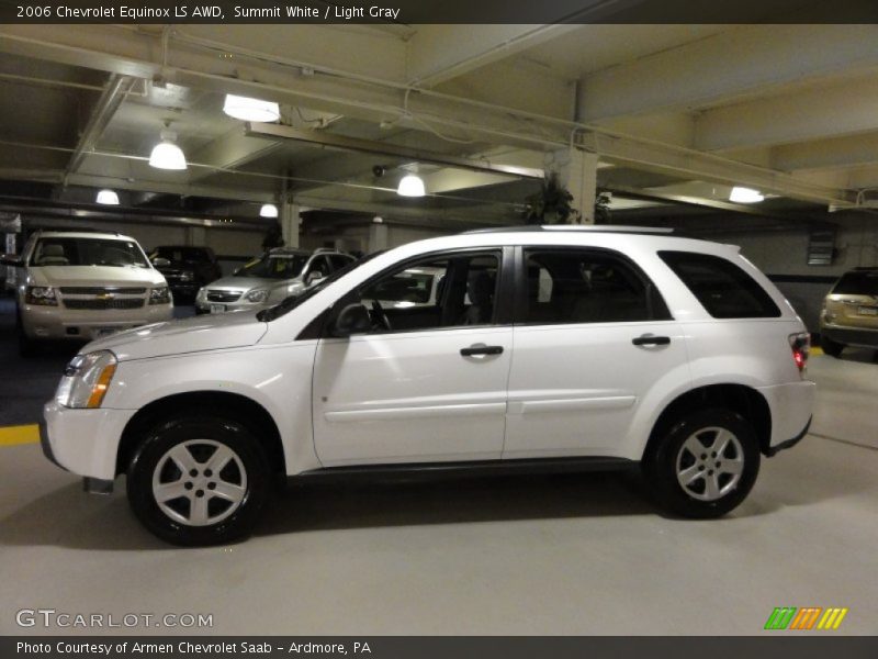 Summit White / Light Gray 2006 Chevrolet Equinox LS AWD