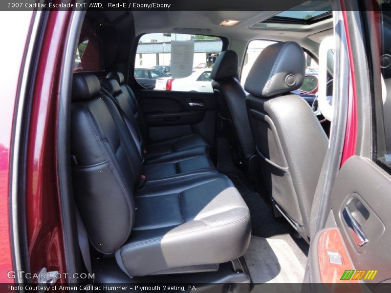 Red-E / Ebony/Ebony 2007 Cadillac Escalade EXT AWD