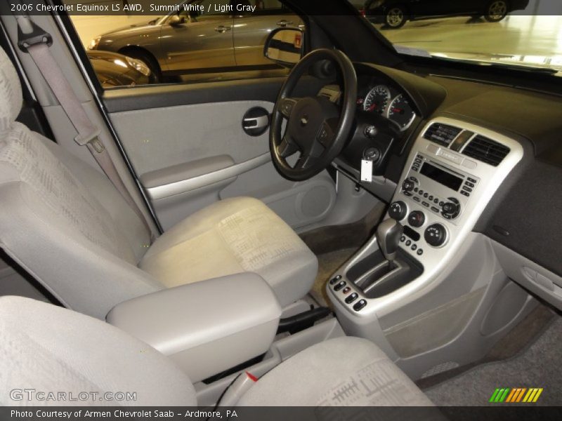 Summit White / Light Gray 2006 Chevrolet Equinox LS AWD