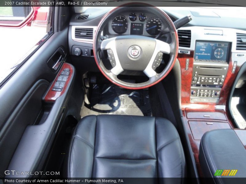 Red-E / Ebony/Ebony 2007 Cadillac Escalade EXT AWD