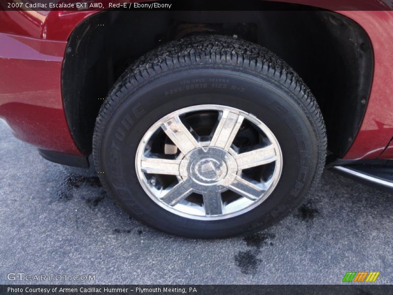 Red-E / Ebony/Ebony 2007 Cadillac Escalade EXT AWD