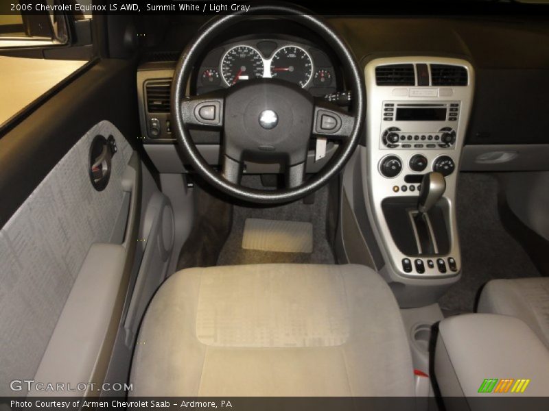 Summit White / Light Gray 2006 Chevrolet Equinox LS AWD