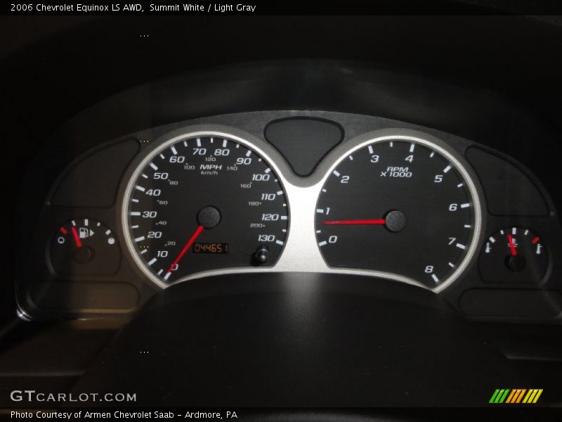 Summit White / Light Gray 2006 Chevrolet Equinox LS AWD