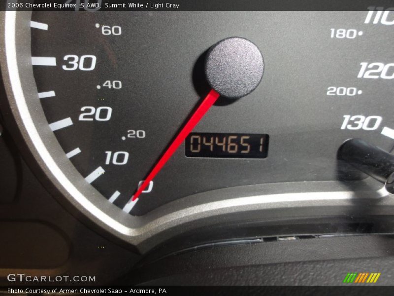 Summit White / Light Gray 2006 Chevrolet Equinox LS AWD