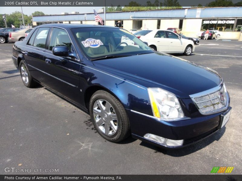Blue Chip Metallic / Cashmere 2006 Cadillac DTS