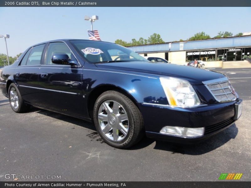 Blue Chip Metallic / Cashmere 2006 Cadillac DTS