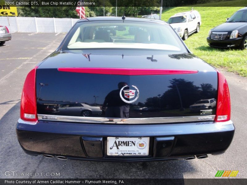 Blue Chip Metallic / Cashmere 2006 Cadillac DTS