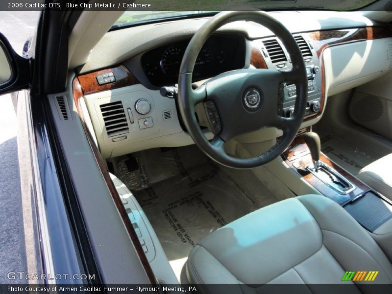 Blue Chip Metallic / Cashmere 2006 Cadillac DTS