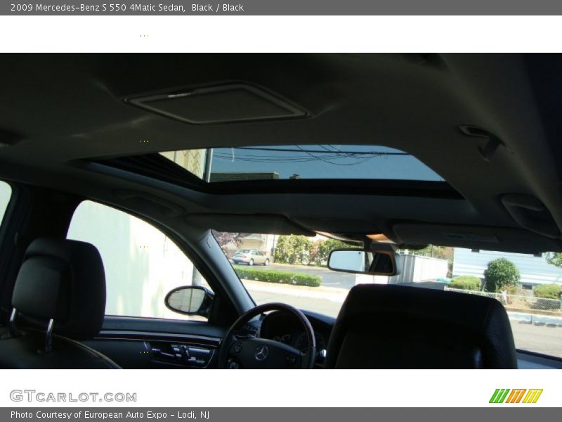 Black / Black 2009 Mercedes-Benz S 550 4Matic Sedan