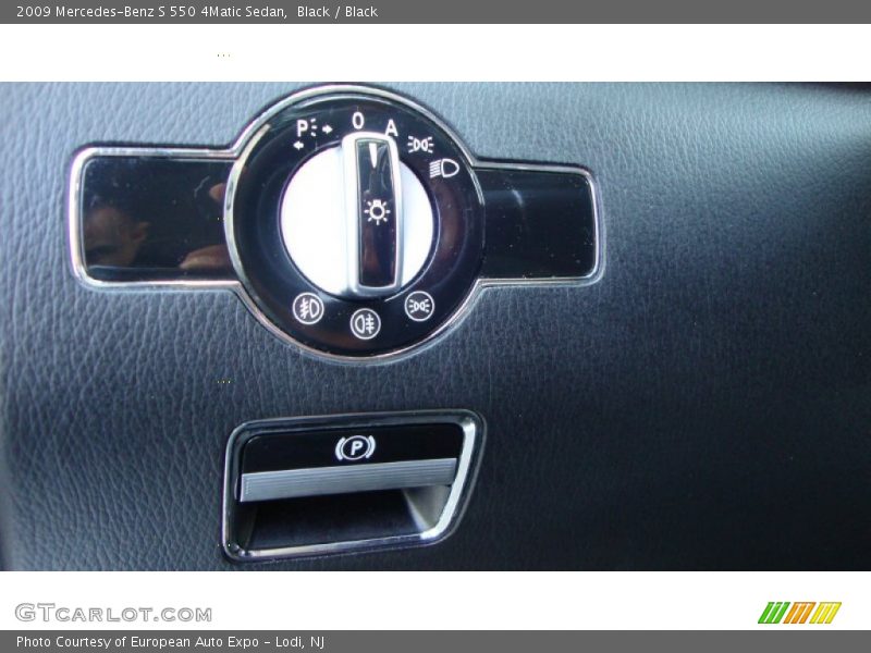 Black / Black 2009 Mercedes-Benz S 550 4Matic Sedan