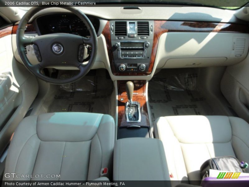 Blue Chip Metallic / Cashmere 2006 Cadillac DTS