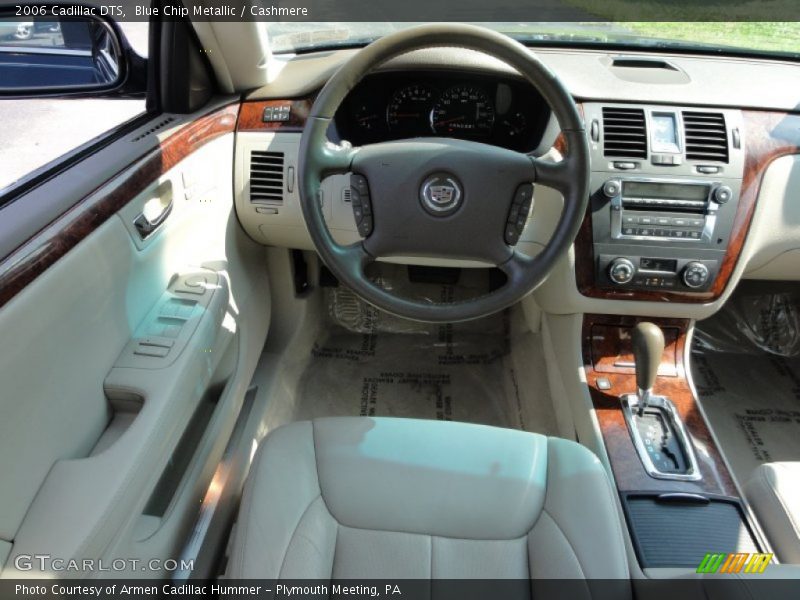 Blue Chip Metallic / Cashmere 2006 Cadillac DTS