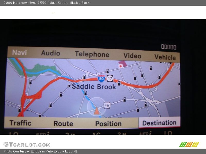 Black / Black 2009 Mercedes-Benz S 550 4Matic Sedan