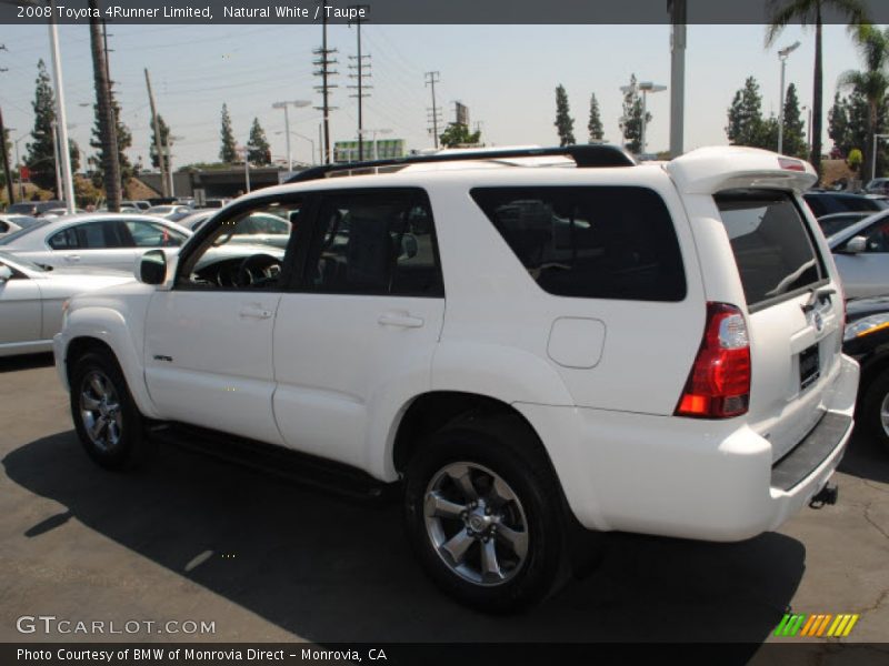 Natural White / Taupe 2008 Toyota 4Runner Limited