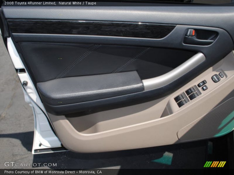 Natural White / Taupe 2008 Toyota 4Runner Limited