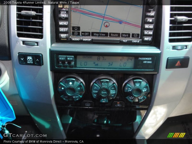 Natural White / Taupe 2008 Toyota 4Runner Limited