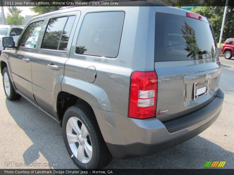 Mineral Gray Metallic / Dark Slate Gray 2011 Jeep Patriot Latitude