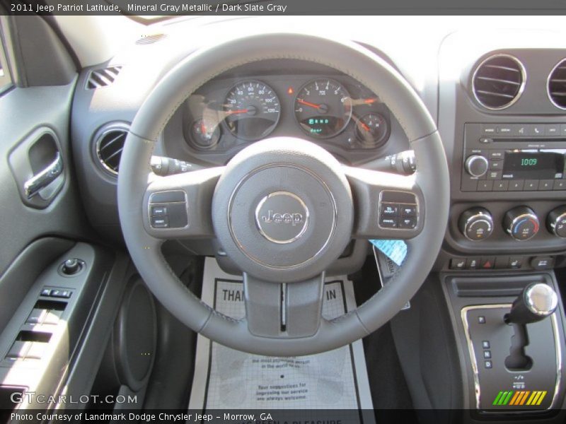 Mineral Gray Metallic / Dark Slate Gray 2011 Jeep Patriot Latitude