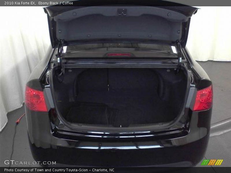 Ebony Black / Coffee 2010 Kia Forte EX