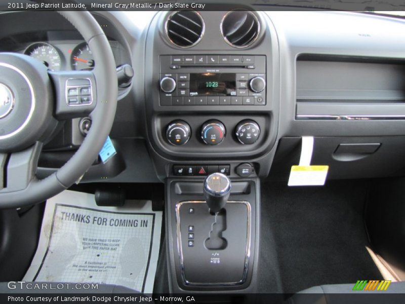 Mineral Gray Metallic / Dark Slate Gray 2011 Jeep Patriot Latitude
