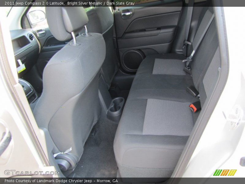 Bright Silver Metallic / Dark Slate Gray 2011 Jeep Compass 2.0 Latitude