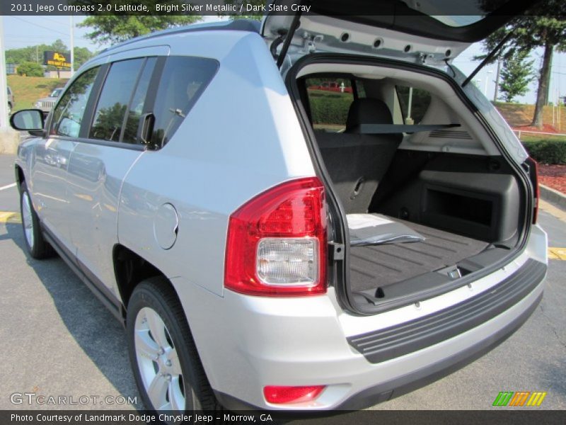 Bright Silver Metallic / Dark Slate Gray 2011 Jeep Compass 2.0 Latitude