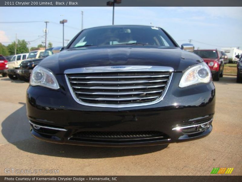 Black / Black 2011 Chrysler 200 Limited