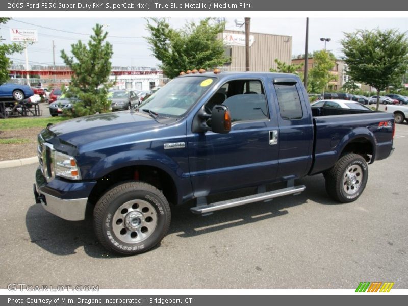  2005 F350 Super Duty FX4 SuperCab 4x4 True Blue Metallic