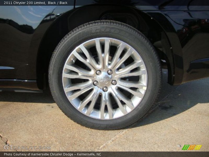 Black / Black 2011 Chrysler 200 Limited