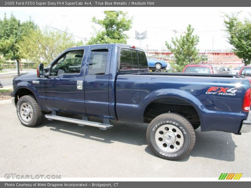 True Blue Metallic / Medium Flint 2005 Ford F350 Super Duty FX4 SuperCab 4x4